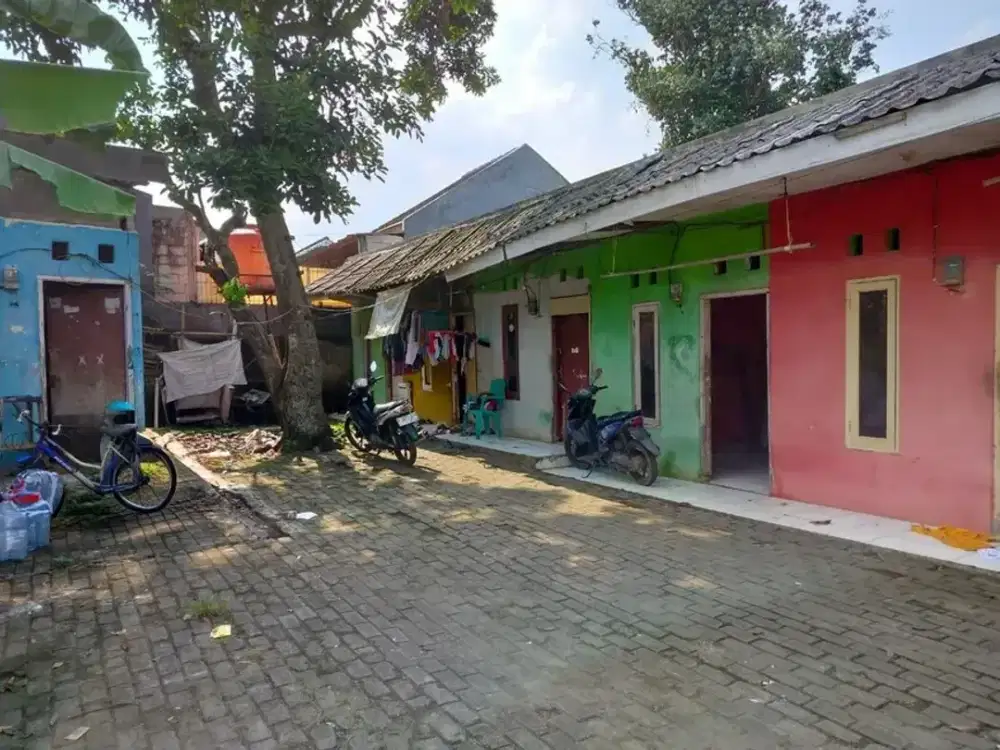 Kontrakan 23 Pintu + 1 Rumah Harga Hitung Tanah Jatiasih Bekasi
