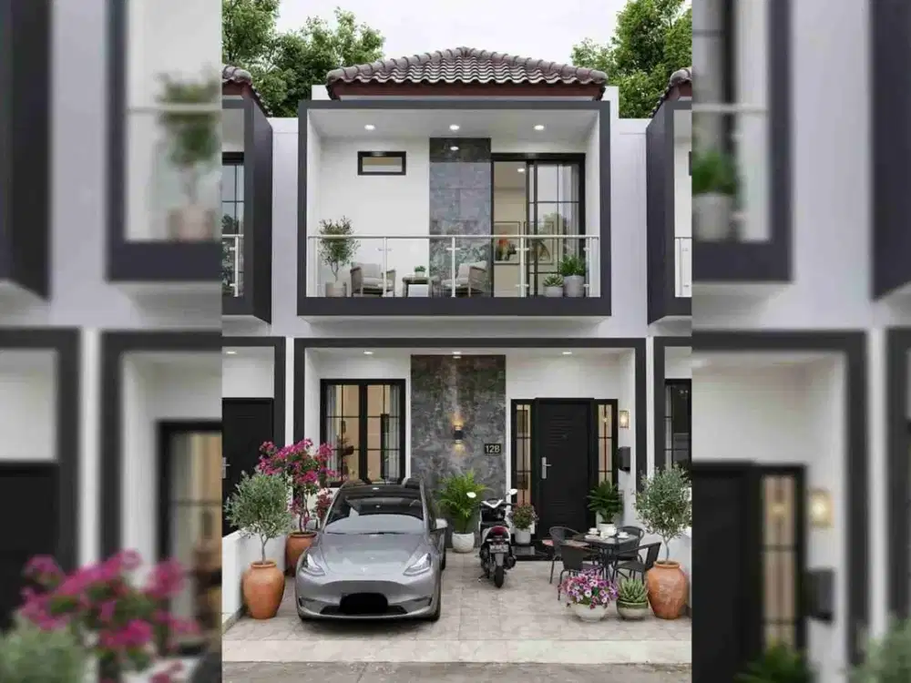 Rumah Modern Minimalist 5 Menit Exit Toll Cimanggis