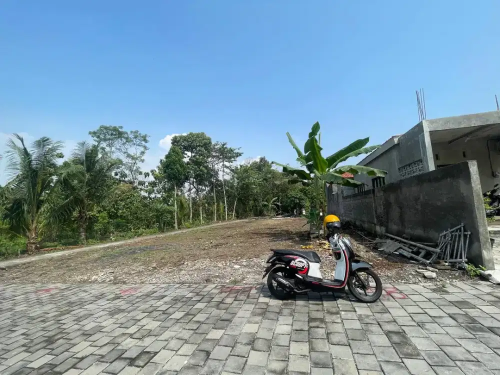Tanah Sleman Asri SHM Siap AJB Strategis Cuma 2jutaan Timur Kampus UII