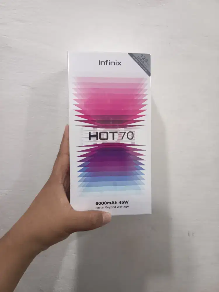 Infinix hot 70 4/128 resmi indonesia