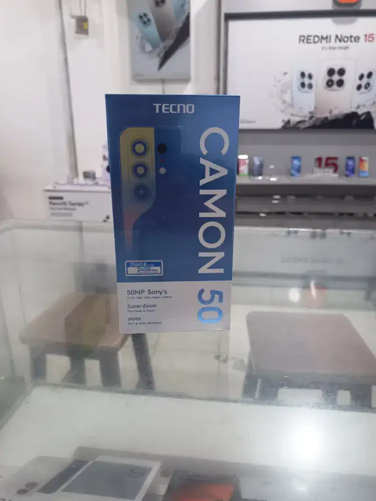 Tecno Camon 50 4G 8/256 resmi indonesia
