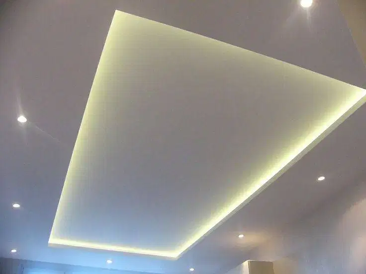 Wall Moulding Sekat Plafon Partisi PVC GRC Gypsum Jasa Tukang Pasang