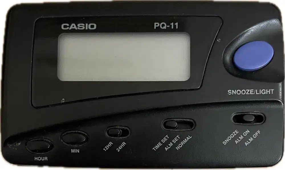 Jam alarm casio