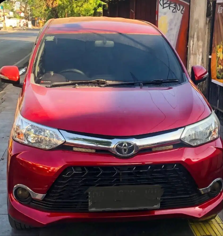 Toyota Avanza grand new veloz 1.3 warna merah 2016 pajak lunas