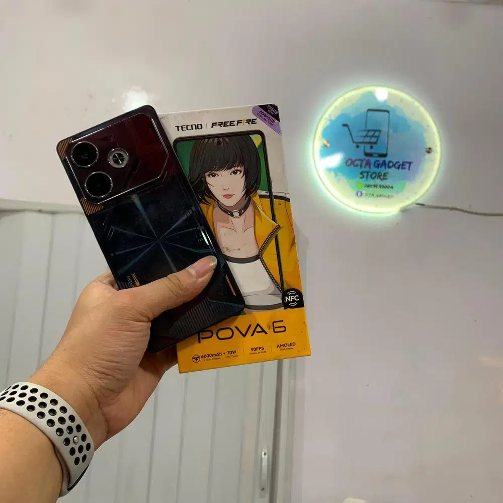 POVA6  8/256 bekas terawat
