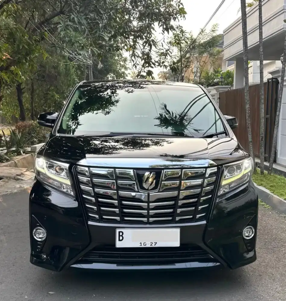 (ANTIK) TOYOTA ALPHARD G ATPM NIK 2017 (PEMAKAI)
