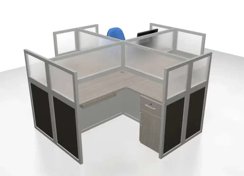 Meja kantor minimalis