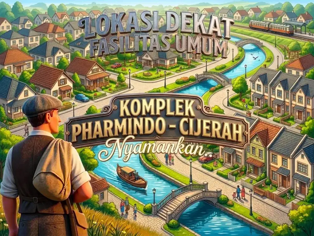SEWA RUMAH DI KOMPLEK PHARMINDO, CIJERAH, MELONG, CIMAHI SELATAN.