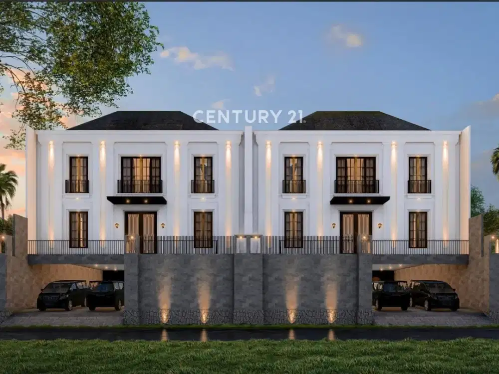 Dijual Rumah  Brand New 2 Unit Di Jl Bangka Jakarta Selatan