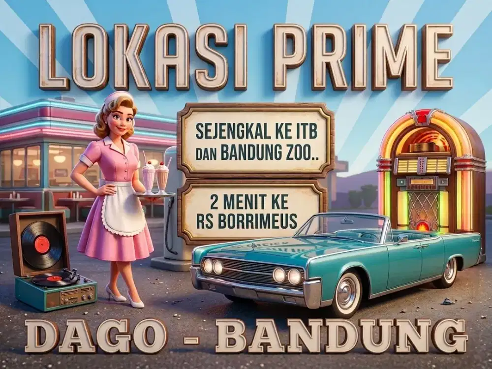 JUAL TANAH DI DAGO, TAMANSARI, BANDUNG KOTA.