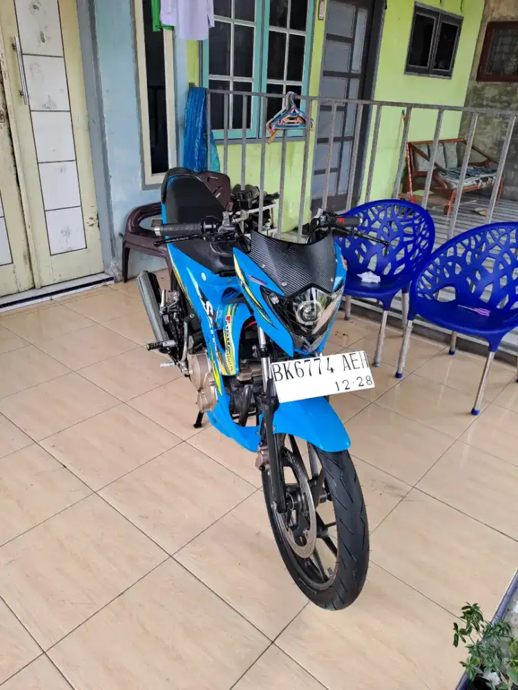 Satria fu facelift thn 2013 Mesin sehat ss lengkap