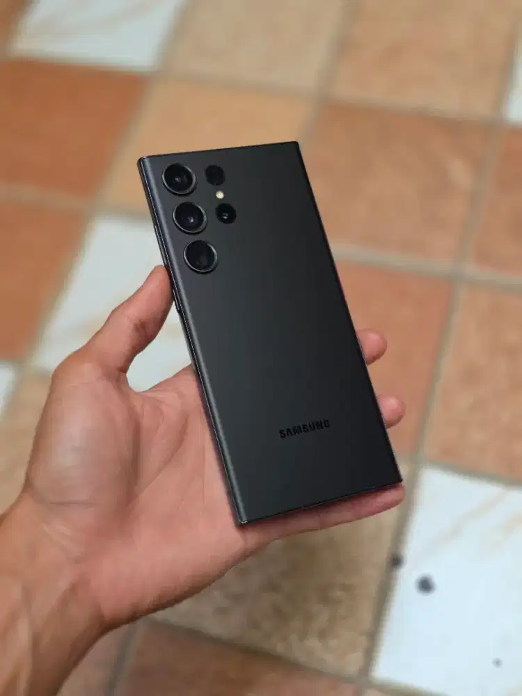 Samsung S23 Ultra 12/512GB Resmi Sein Black Lengkap