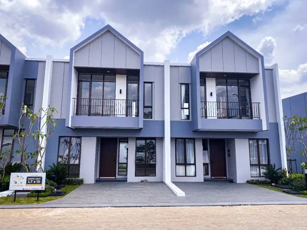 Rumah 1M-an Lokasi di Tangerang, Kota Mandiri, Free PPN, Instant approval KPR