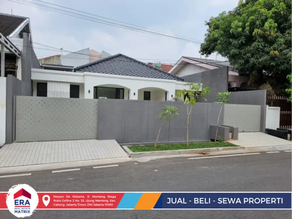 Jual Rumah Gress Semi Furnish Cipinang Elok 2 - SHM On Hand + IMB Ready