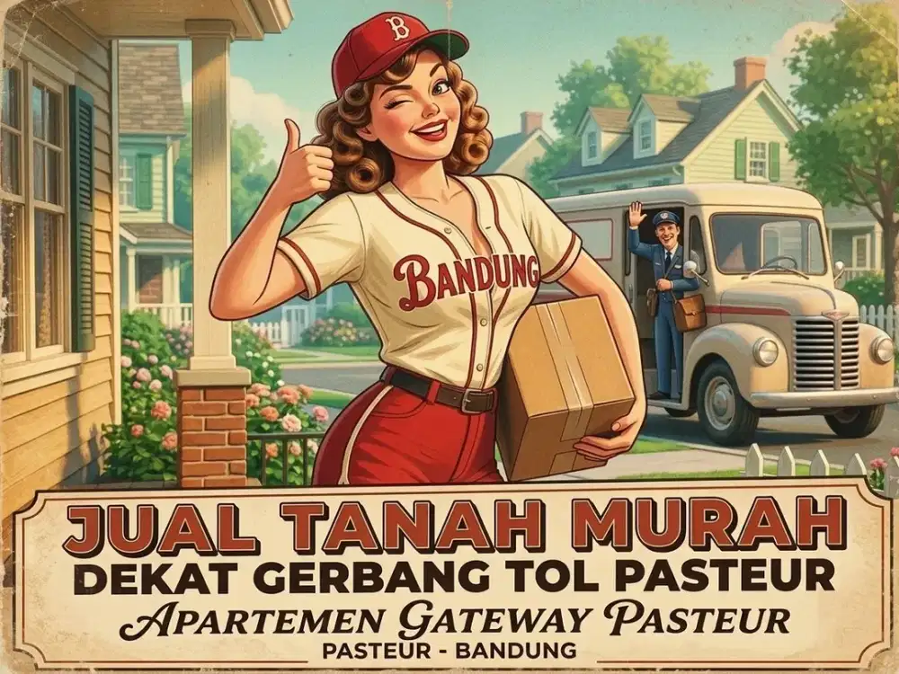 JUAL TANAH DI GUNUNG BATU, CICENDO, PASTEUR, BANDUNG KOTA.