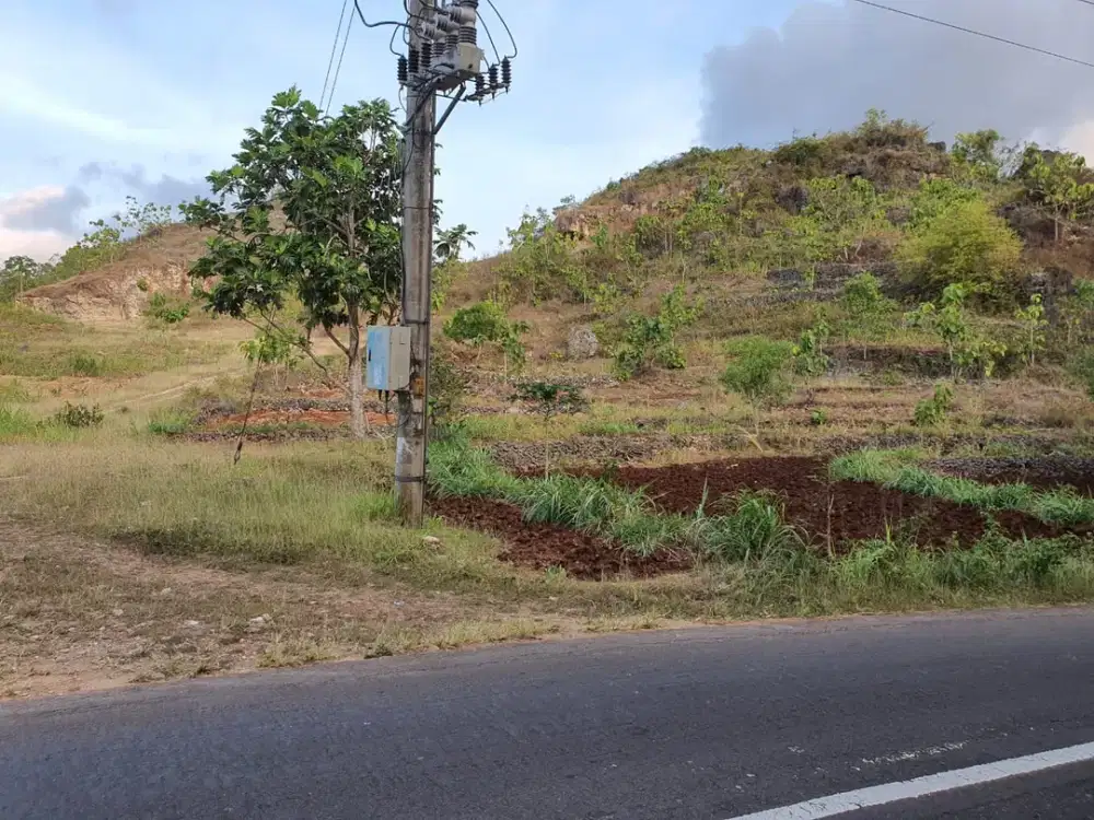 Dijual Tanah Pekarangan JL. Wonosari - Pantai Baron Yogyakarta
