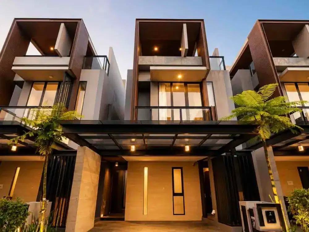 DIJUAL RUMAH SMART HOME 3 LANTAI DI SOUTH TRESIOR METLAND PURI
