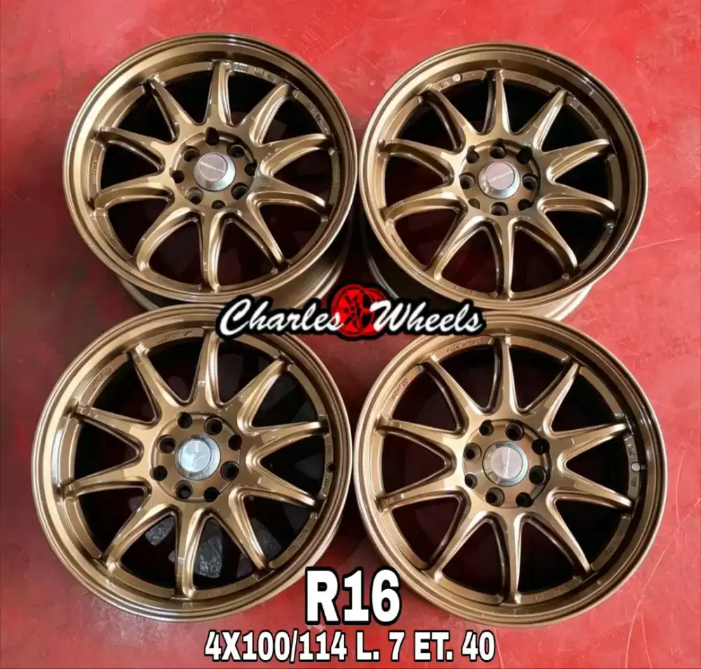 Jual velg zr10 r16 4x100 4x114,3 avanza xenia livina jazz vios dll