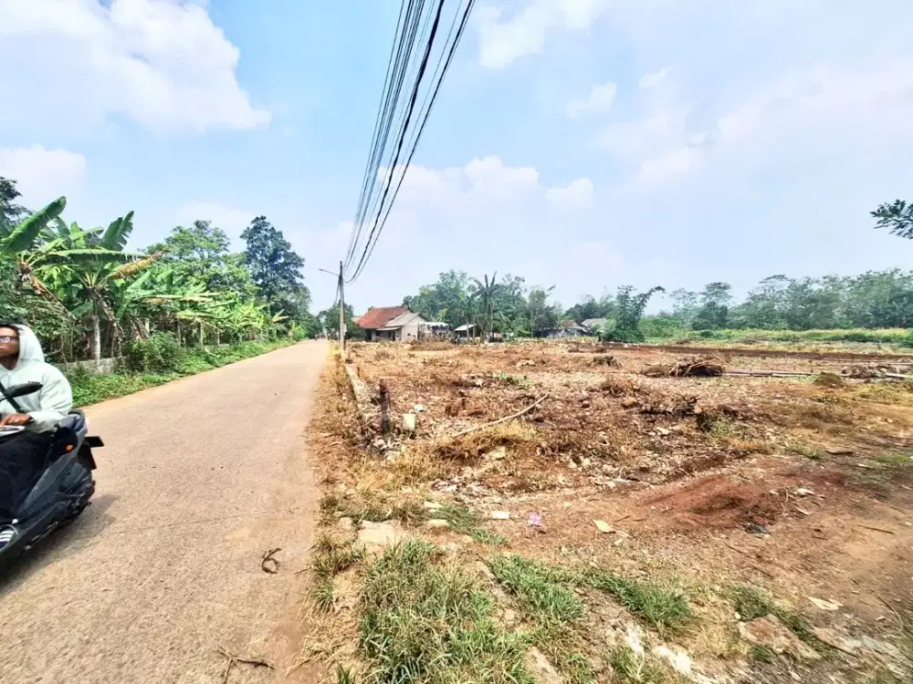 Tanah Dijual 170 Juta-an, Cuma 10 Menit ke Stasiun Jatake - BSD