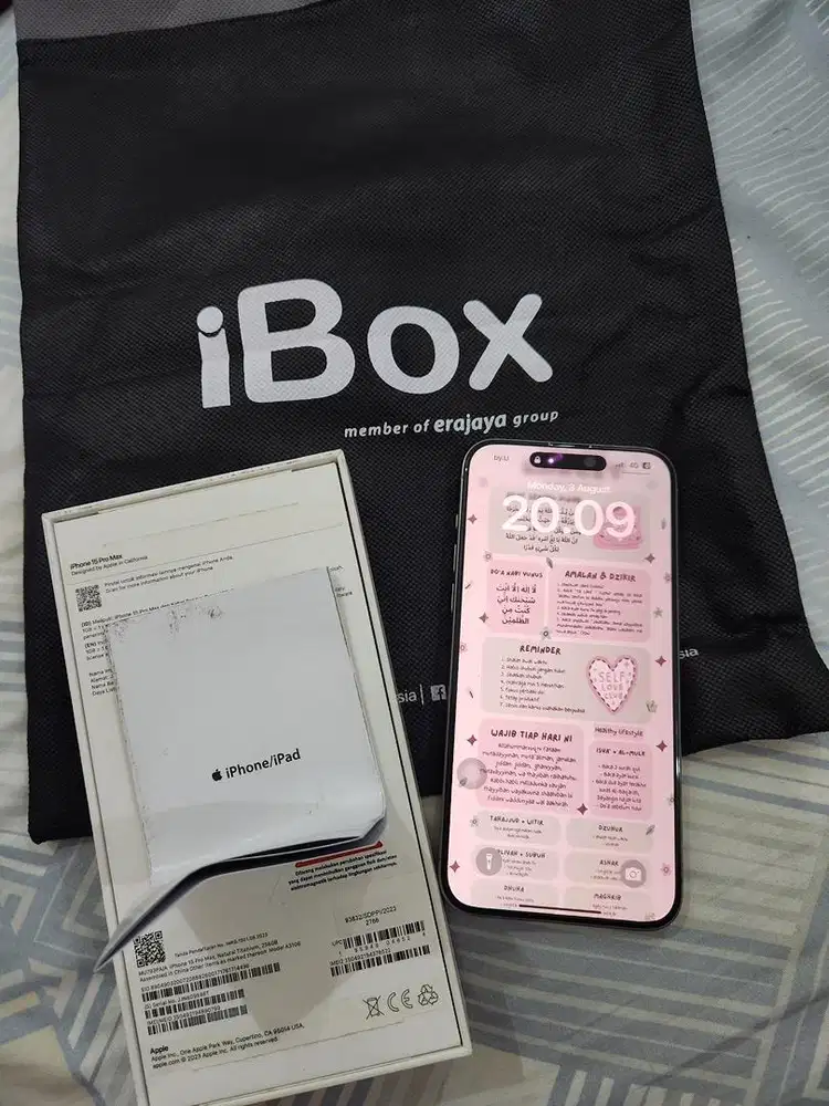 IPHONE 15 PROMAX 256 GB EX 'IBOX