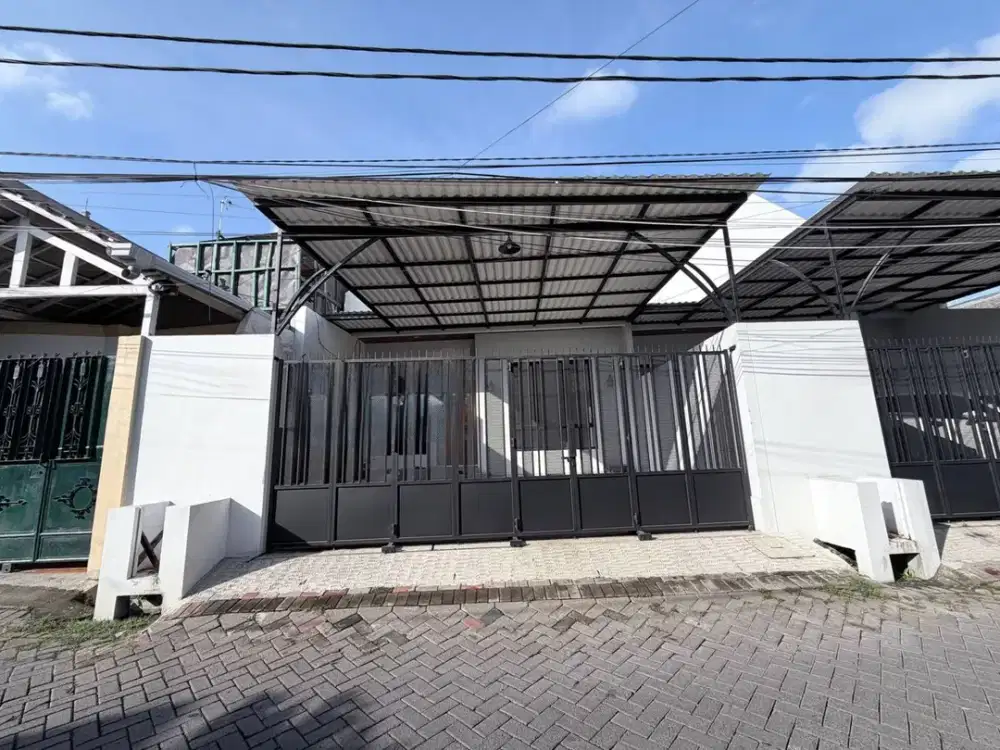 DIJUAL RUMAH 1 LANTAI BARU GRESS DI LEBAK KENJERAN JDW 108