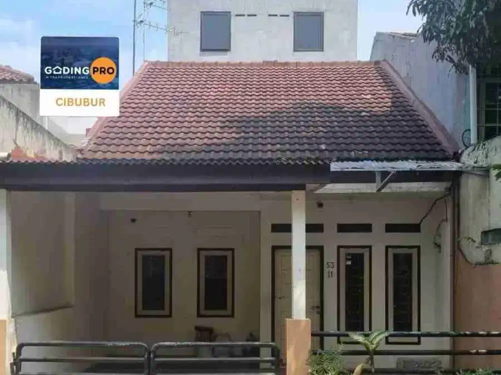 Di Jual murah Rumah, di Cibubur  Indah V Cibubur Jakarta Timur