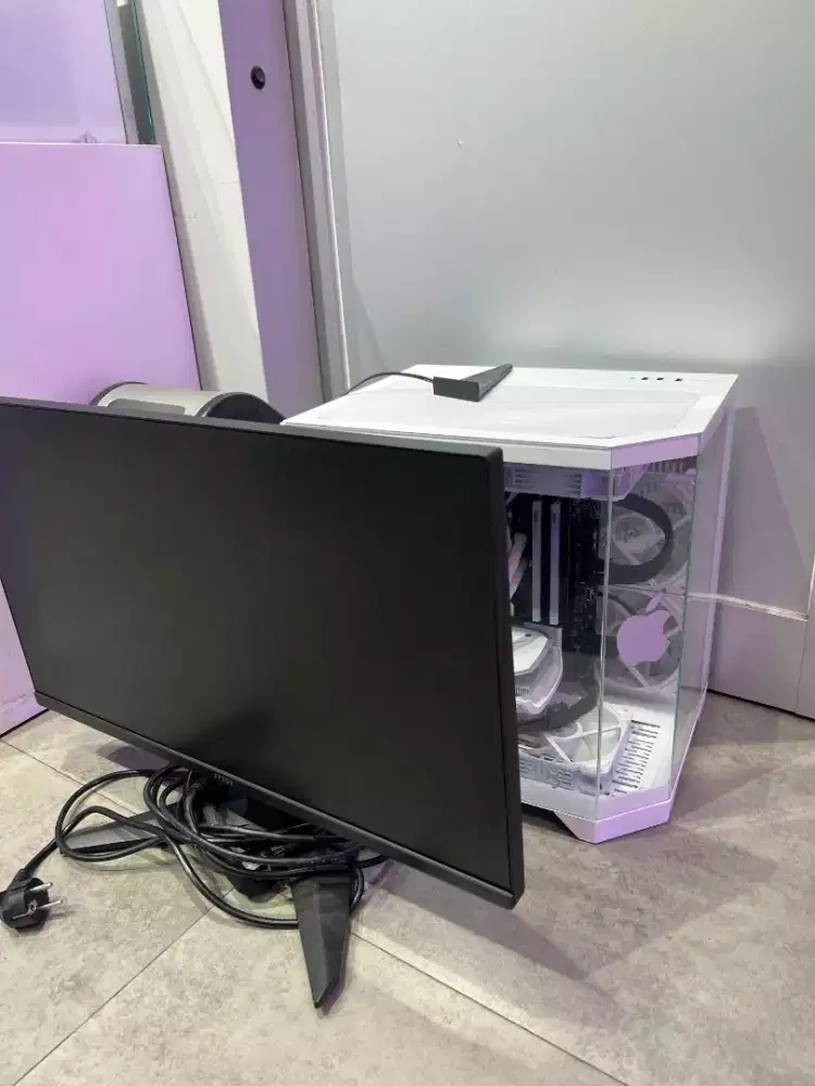 PC gaming amd ryzen 5 7500f like new blm sempet dipakai!!!