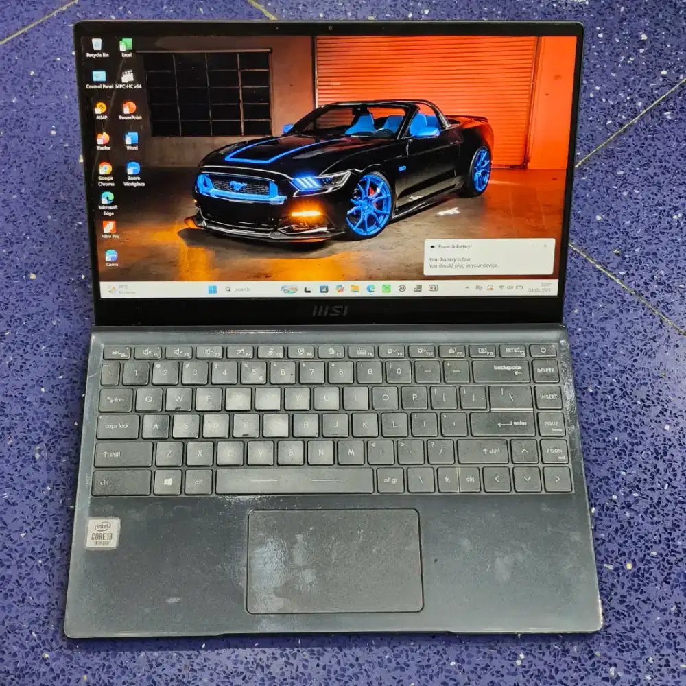 Msi modern 14 i3 gen 10 ram 8gb ssd 512gb