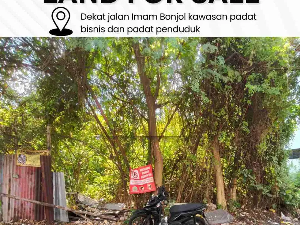 DIJUAL CEPAT TANAH LOKASI GELOGOR CARIK DENPASAR SELATAN - BALI