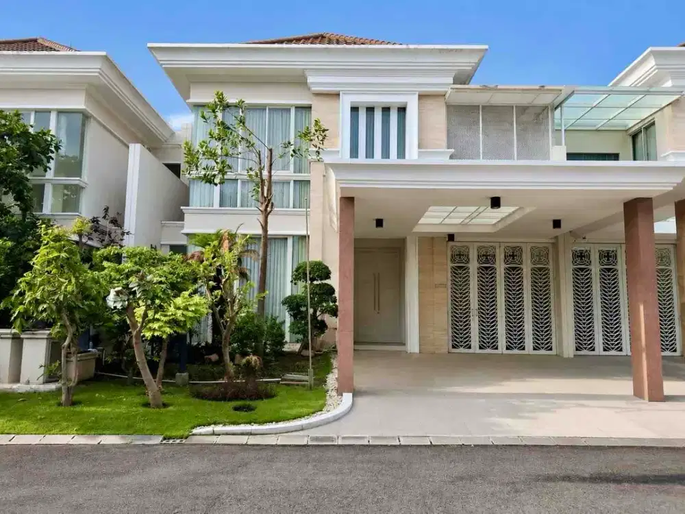 pakuwon indah laritz jual murah rumah modern minimalis terawat area pakuwon mall