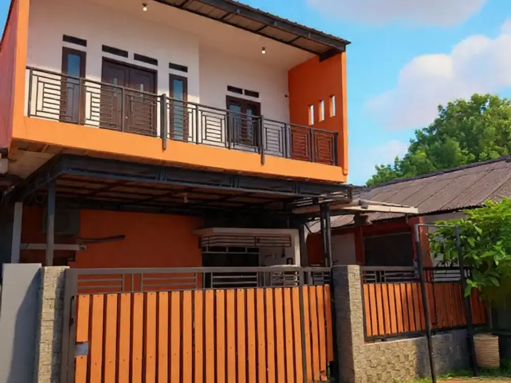 cash only! Rumah minimalis siap huni jatiasih, akses 2 mobil & lingkungan tenang