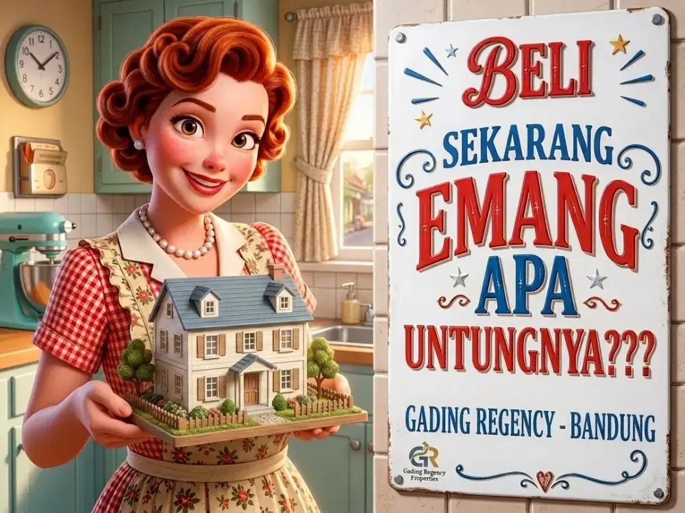 JUAL RUMAH DI GADING REGENCY, ARCAMANIK, SOEKARNO HATTA, BANDUNG TIMUR.