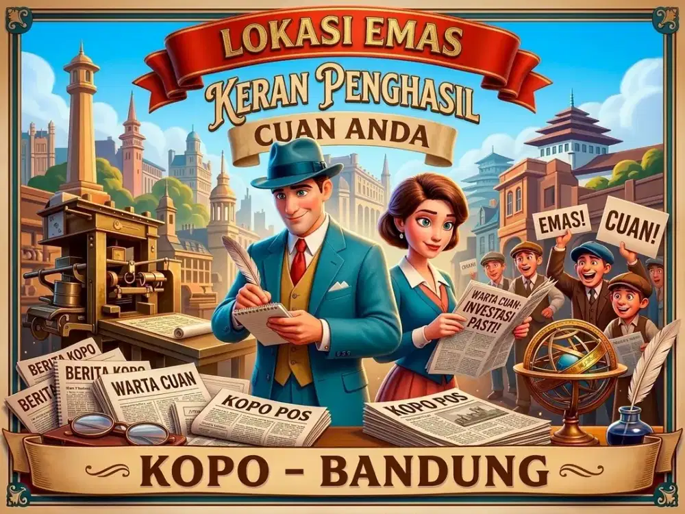 JUAL RUANG USAHA DI KOPO, CIBOLERANG, BANDUNG KOTA.