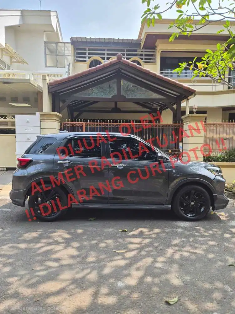 Toyota Raize 1.0 GR Sport Turbo 2021 - Pajak 2031, Ban Baru Gress!