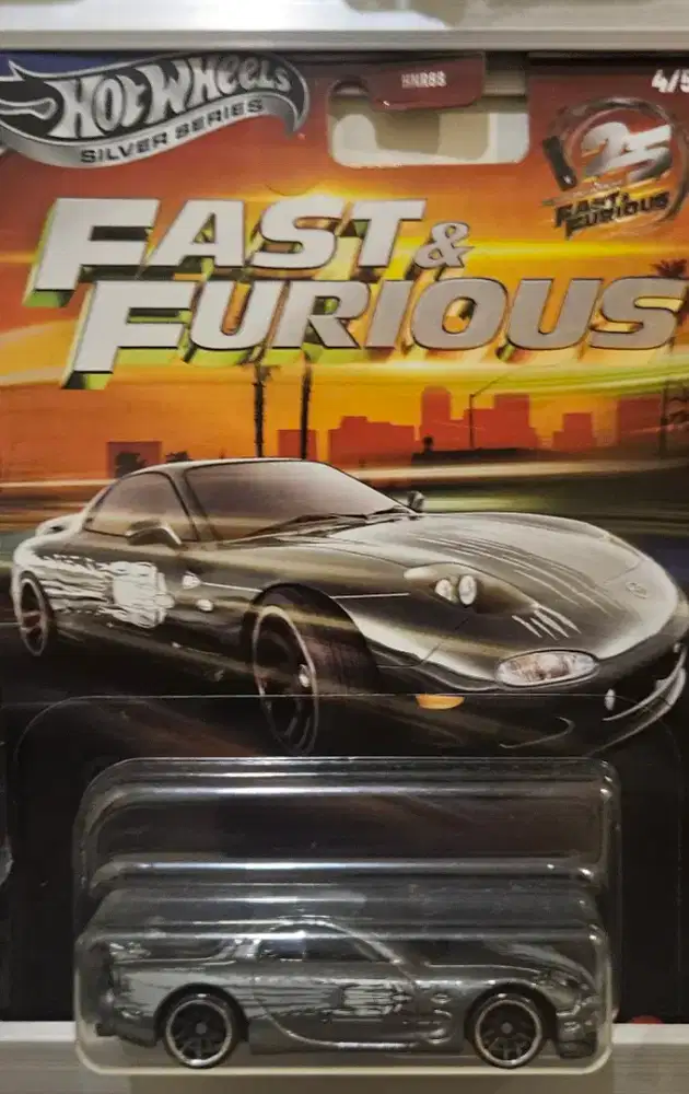 Hot Wheels Fast and Furious Mazda RX7 Silver new 2026