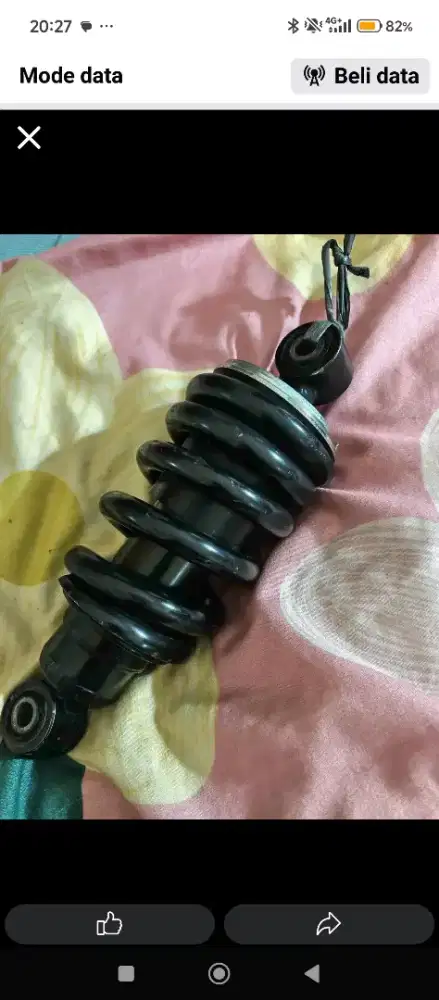 Shock belakang Jupiter mx new 135