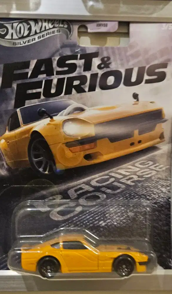 Hot Wheels Fast Furious Datsun 240Z Custom Silver Series
