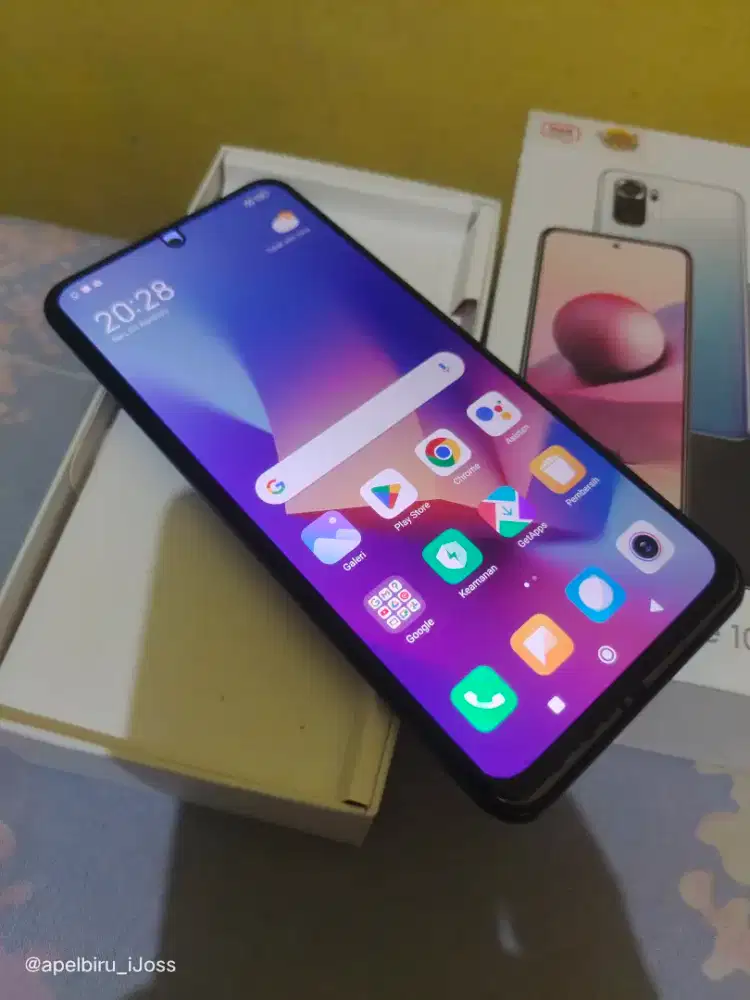 Redmi Note 10s 8/128 Fullset Ori