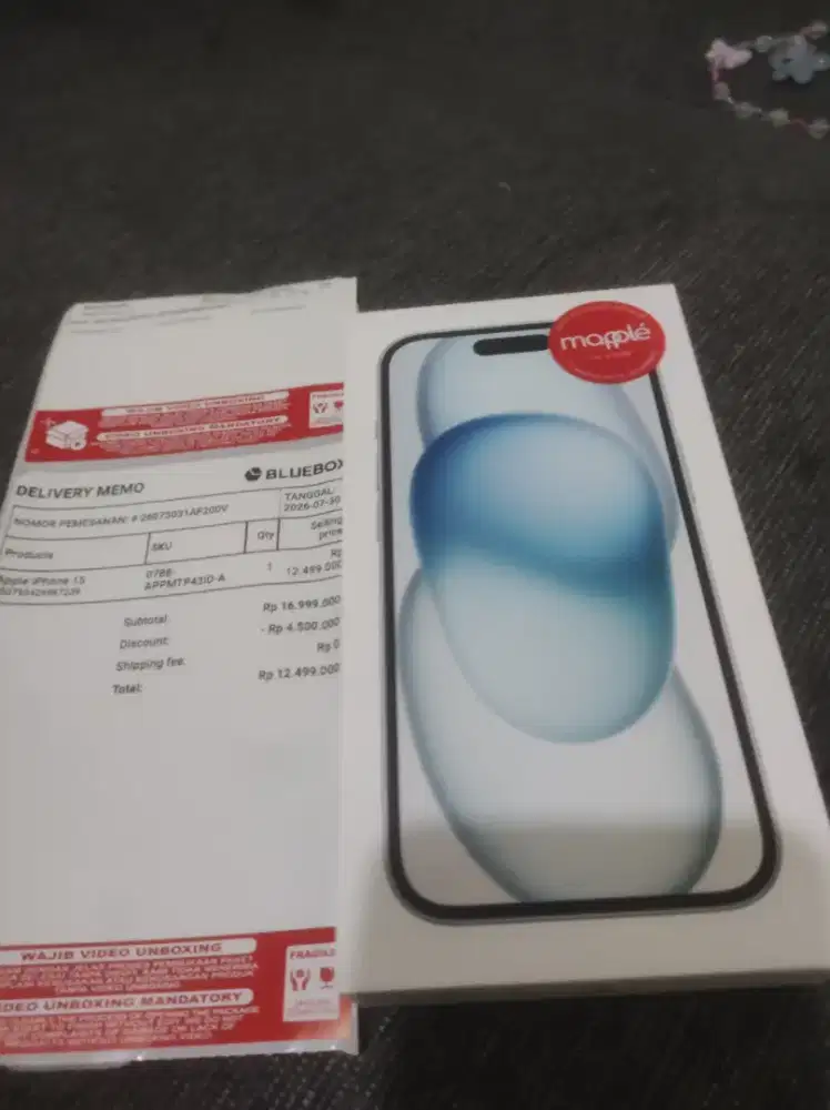 Apple iPhone 15 (Black) 128gb new segel
