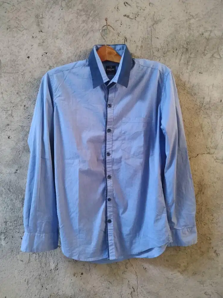 kemeja scotch panjang