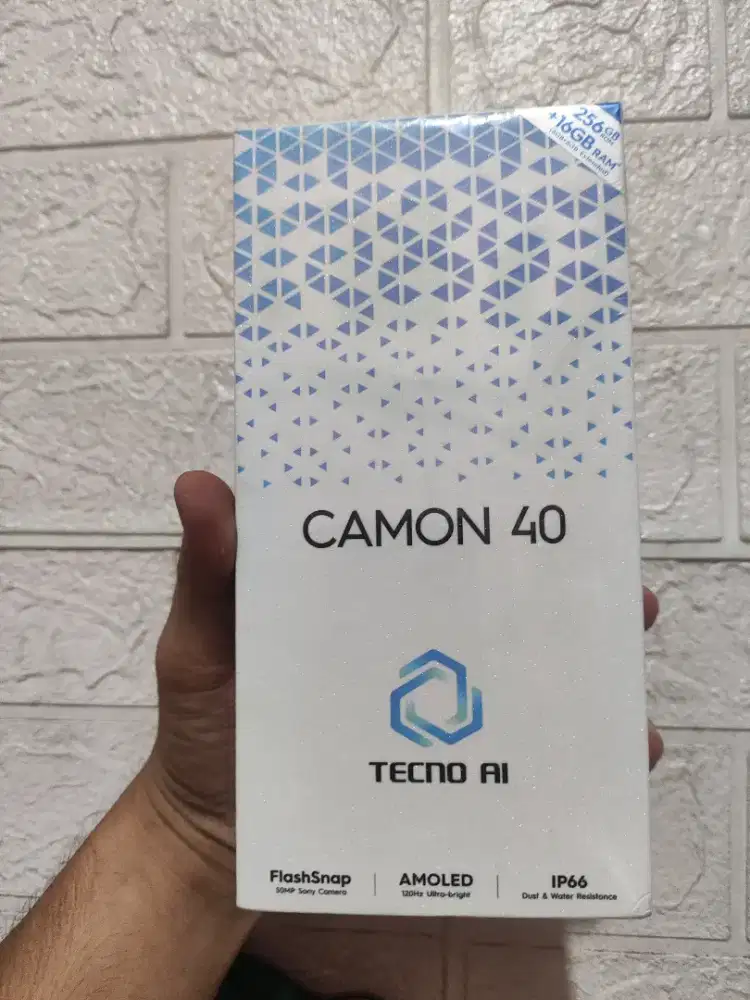 Tecno camon 40 4G 8/256 Garansi resmi