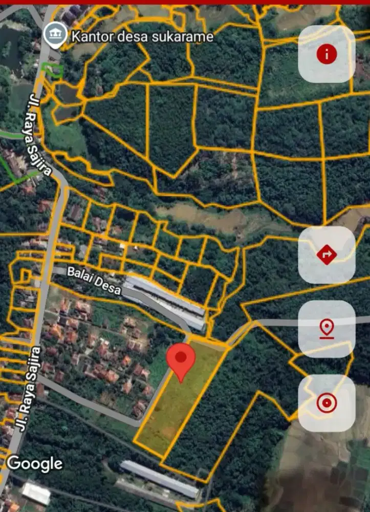Dijual tanah 1 hektar