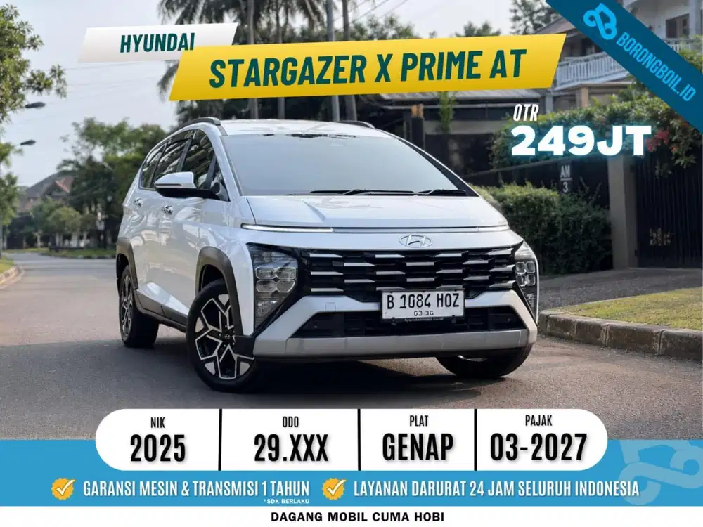 KM LOW Hyundai Stargazer X Prime AT 2025