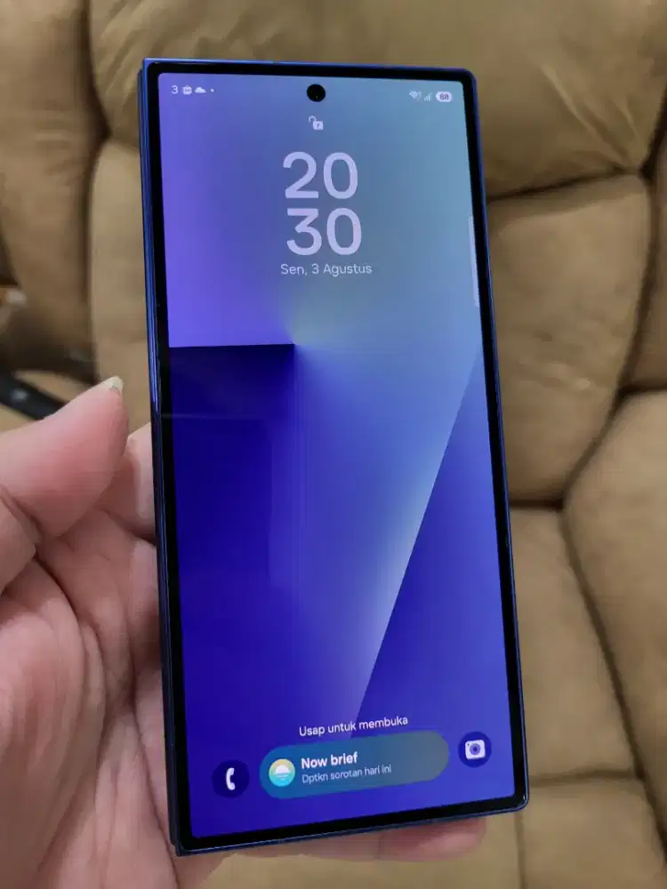 Samsung Fold 7 256GB like new 99,9% kaya baru ex sein
