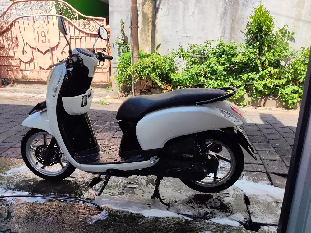 Scoopy 2015 stater halus esp deva motor