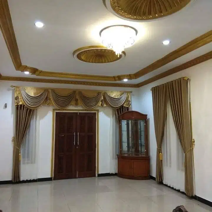 Pemasangan Tirai Gorden Jendela Gordyn Mewah Hordeng Terbaru Murah