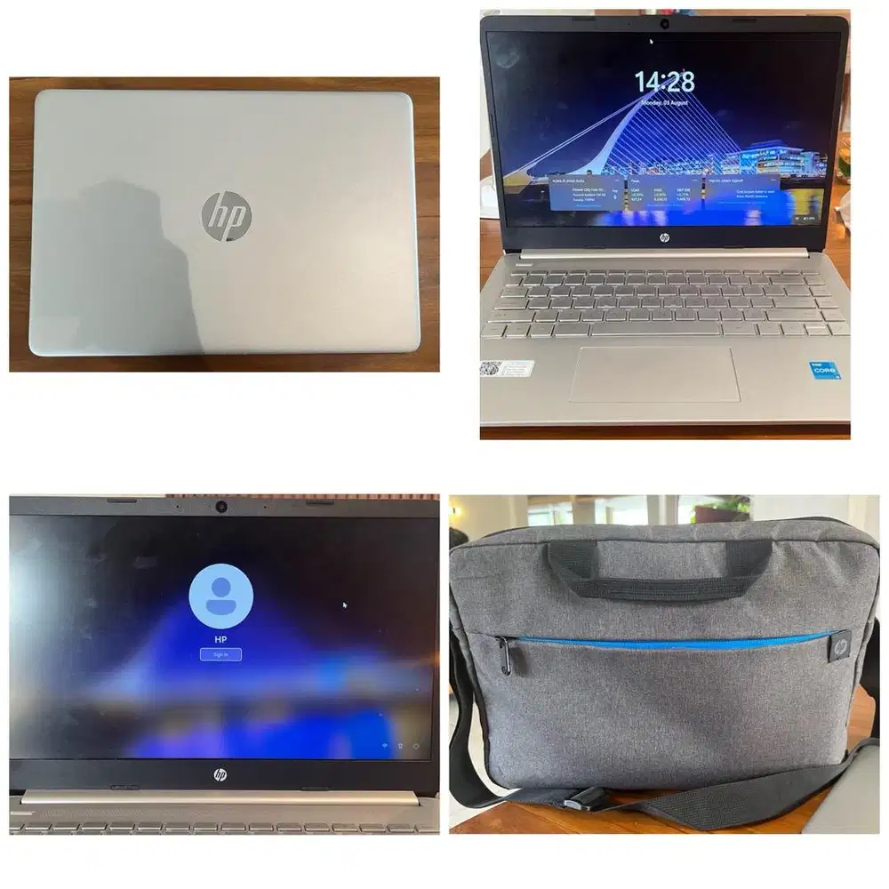 Laptop HP 14s-dq5115TU core i3 RAM 8 GB Silver