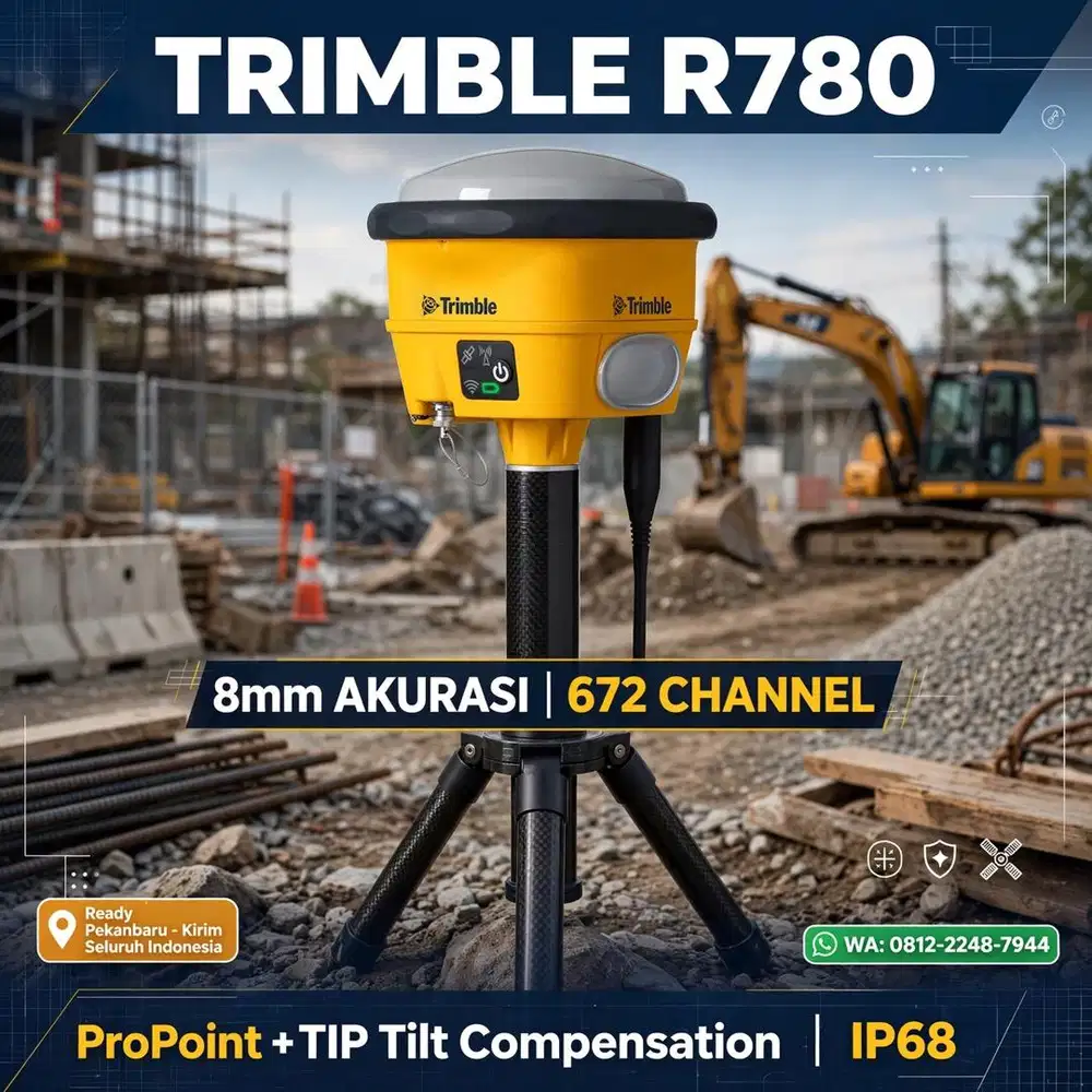 Jual GPS Geodetik Trimble R780 - GNSS RTK Akurasi Milimeter