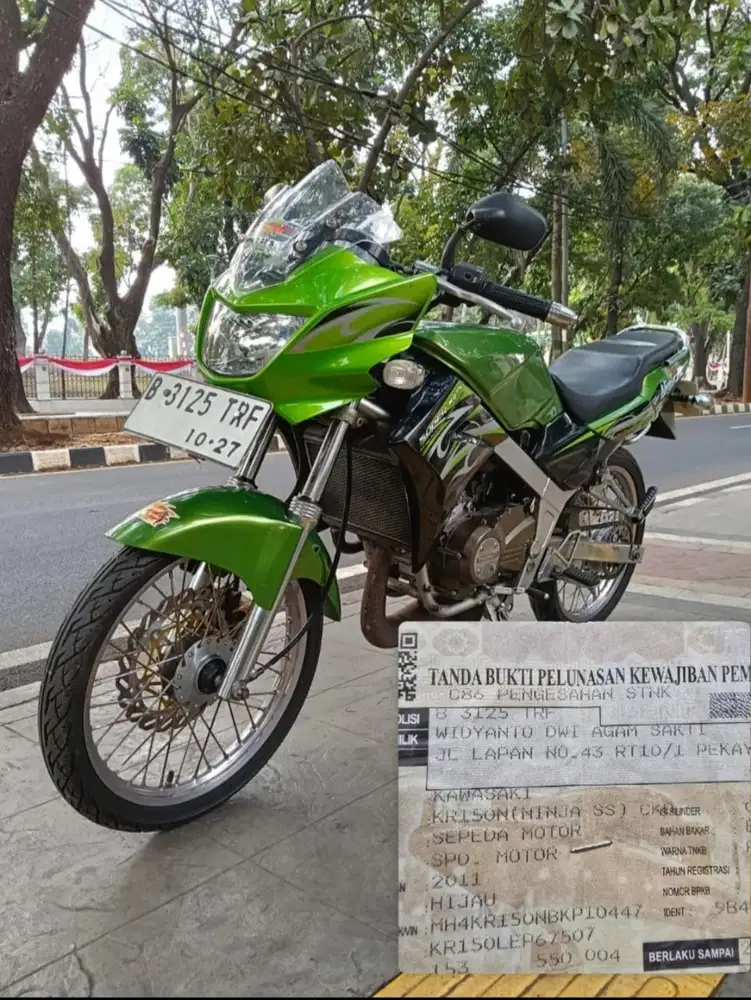 KR150M ( NINJA SS ) THN 2011 MESIN JOSS