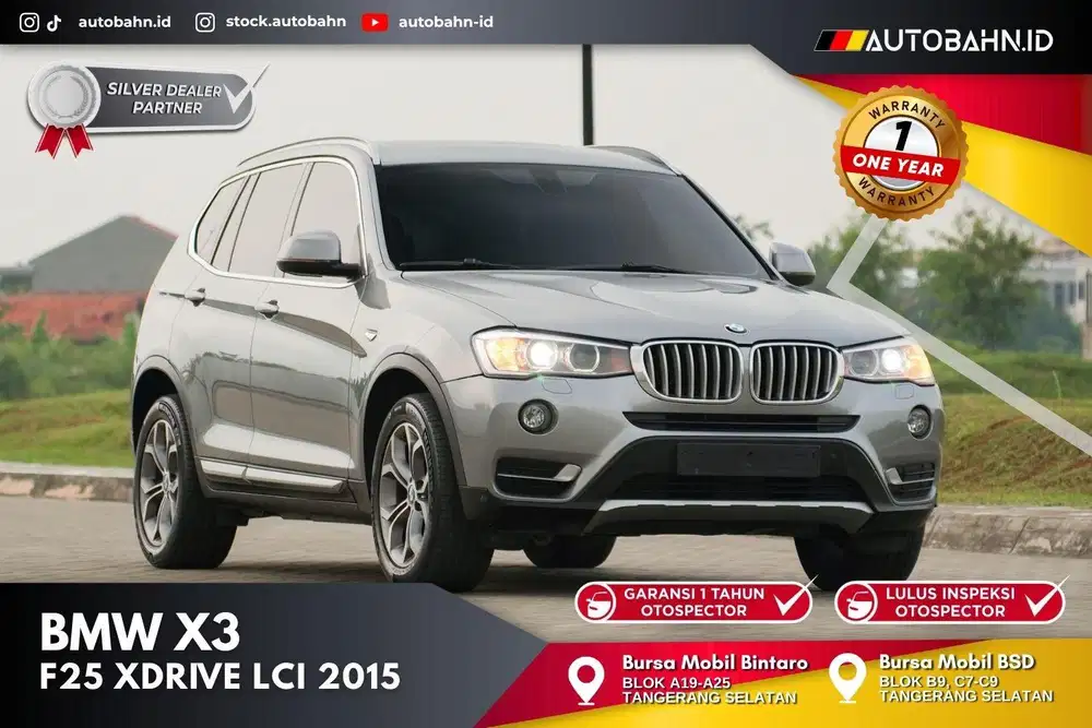 BMW X3 Facelift xDrive 2015